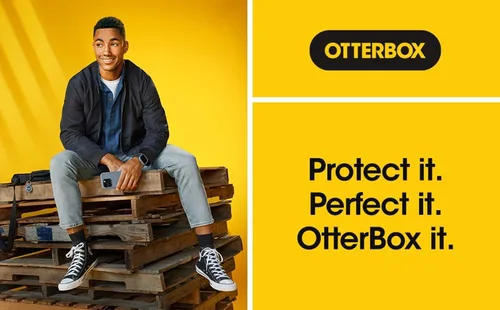 Vista 9 de OtterBox Funda Serie Symmetry+ para iPhone 16e, iPhone 15, iPhone 14 y iPhone 13 (SOLAMENTE), Se Acopla a MagSafe, Ultra-Elegante, Bordes Elevados