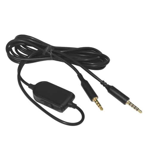 Vista 5 de Cable de control de volumen en línea A40 para auriculares Astro A10 y A40, cable de audio de 0.138 in compatible con Xbox One, 4/PS4, teléfono