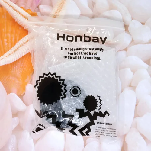 Vista 7 de Honbay Contenedor de polvo de maquillaje reutilizable vacío con esponja de polvo, tamiz y espejo, contenedor compacto de plástico para polvo suelto