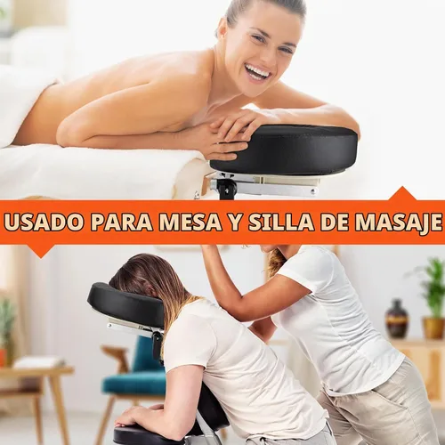 Vista 7 de Mesa de masaje, cuna y almohada, reposacabezas de cama de spa de masaje
