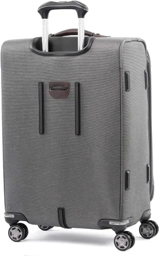 Vista 4 de Travelpro Platinum Elite-Softside - Maletas expansible con ruedas giratorias, Gris Vintage), 409182C05