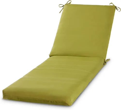 Vista 70 de Cojín reversible para silla de descanso para exteriores, color blanco tropical