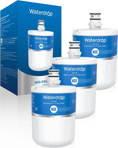 Vista 10 de Waterdrop 5231JA2002A Filtro de agua para refrigerador, reemplazo para LG® LT500P®, GEN11042FR-08, ADQ72910911, ADQ72910901, Kenmore 9890, 46-9890