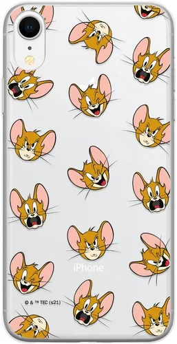Vista 7 de ERT GROUP Funda de teléfono móvil para iPhone XR Original y con licencia oficial Tom & Jerry Patrón 004 adaptado de manera óptima a la forma del Tom