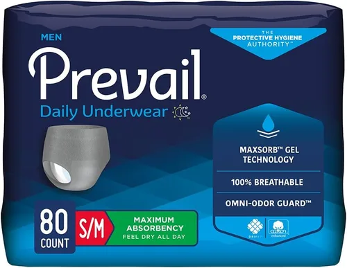Vista 10 de Prevail - Ropa interior protectora para hombre - Ropa interior para incontinencia pull-up - Pañal desechable para adultos - Máxima absorción