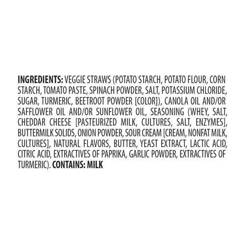 Vista 3 de Sensible Portions Garden Veggie Straws, queso cheddar, 5 onzas (paquete de 12)