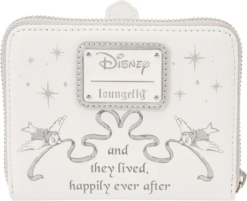 Vista 5 de Loungefly Cartera con cremallera de Cenicienta de Disney Happily Ever After, Multi, Compacto