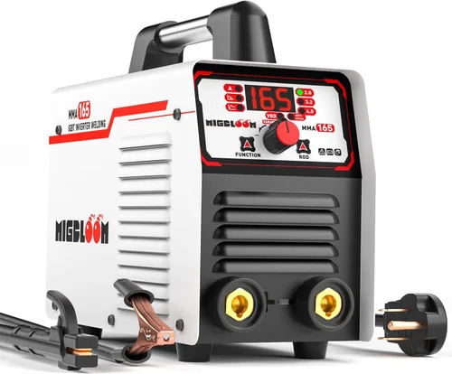 Vista 8 de Máquina de soldadura de palo 140A 110V pequeña máquina de soldadura ARC Mini soldador portátil MMA, soldador inversor IGBT con VRD, arranque