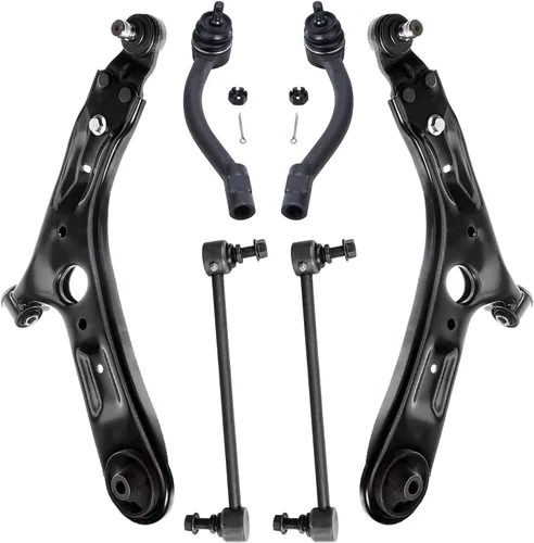 Vista 29 de Detroit Axle - Kit de brazos de control delantero para Chevy Silverado 1500 GMC Sierra 1500 GMC Sierra 1500 Avalanche Yukon Tahoe Escalade ESV EXT