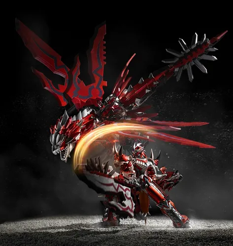 Vista 11 de Figura de acción Bandai Tamashii Nations la Monster Hunter Chogokin Liolaeos «Monster Hunter»