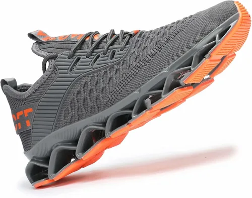 Vista 3 de Zapatos deportivos Chopben para correr tenis a la moda con red transpirable y suela suave antideslizante zapatos para caminar casuales y atléticos