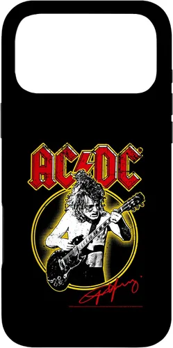 Vista 22 de AC DC Classic Rock Logo Electric Guitar Solo Energy Case for iPhone 17