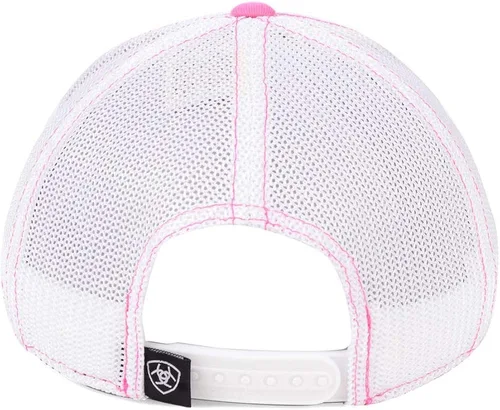 Vista 4 de ARIAT Gorra para mujer 1504930 rosagris jaspeado Gris jaspeadoRosaBlanco