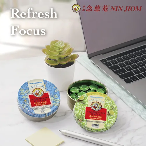 Vista 5 de Nin Jiom Caramelo de hierbas - Mandarina-Limón 60GM