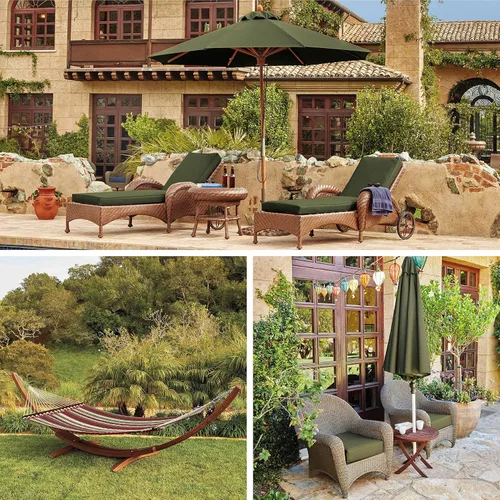 Vista 8 de Classic Accessories Montlake FadeSafe FadeSafe - Cojín de respaldo para silla de patio, 25 x 15 x 4 pulgadas, helecho jaspeado