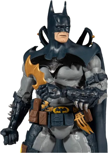 Vista 2 de DC Multiverse Batman diseñado por Todd McFarlane Figura de acción de 7 pulgadas