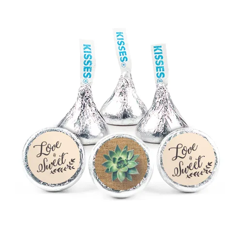 Vista 12 de 90ct Beach Wedding Candy Kisses Favores - Caramelo Incluido