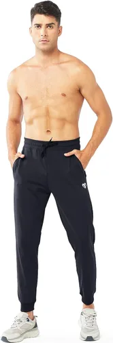 Vista 6 de MYTREKALLY Mens Jogger Pants with Zipper Pockets Golf Pant Workout Gym Pants Jogging Pant for Men Athletic Training Track