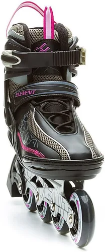 Vista 7 de 5th Element Lynx - Patines en línea para mujer con correa ajustable, ruedas de 3.150 in y bota suave, patines en línea perfectos para Roller Derby