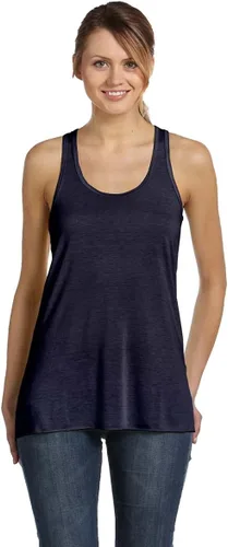 Vista 33 de Bella - Camiseta de tirantes para mujer, con espalda cruzada y holgada Athletic Heather