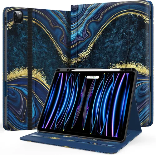 Vista 48 de Zonefoker Fundas para iPad de 6ª generación 2018/2017, iPad Air 2 2014 #02 Mármol Rosa