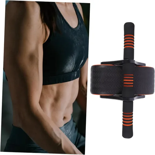 Vista 5 de BESPORTBLE Ab Roller Wheel Exercise Roller for Core Strengthening Home Gym Fitness Equipment for Stomach and Back Workout