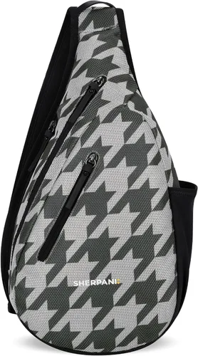 Vista 10 de Sherpani Esprit, bolso bandolera antirrobo, mochila cruzada Beige