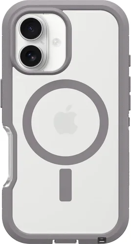 Vista 7 de OtterBox Funda transparente para iPhone 16 Defender Series XT - Azul claro