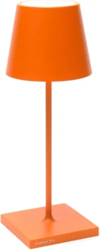 Vista 7 de Zafferano, Lámpara Poldina Pro Mini, Lámpara de mesa inalámbrica recargable con controles táctiles, Adecuada para interior y exterior, Regulable