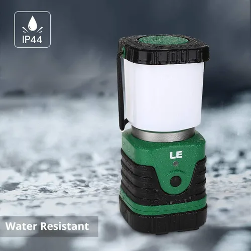 Vista 4 de Lepro Bundle - 2 artículos: Linterna de camping LED recargable vintage Lepro y LE LED linterna de camping recargable, 1000LM, 4 modos de luz