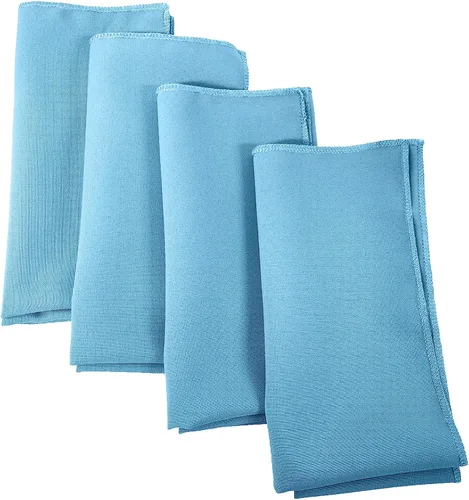 Vista 73 de LA Linen Paquete de 10 servilletas de popelina de poli, servilletas de tela suave, servilletas lavables y reutilizables, servilletas de mesa