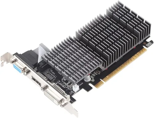 Vista 2 de maxsun GEFORCE GT 710 - Tarjeta gráfica de video con factor de forma pequeño de 1 GB, compatible con GPU DirectX12 OpenGL4.5, bajo consumo, VGA