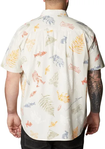 Vista 7 de Columbia Men's Rapid Rivers Printed Short Sleeve Shirt