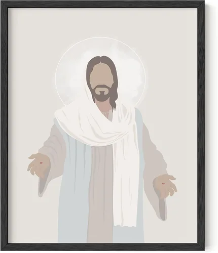 Vista 41 de HAUS AND HUES Books of The Bible Posters para el aula, decoración de pared cristiana, decoración de pared con versículos de la Biblia, arte de pared