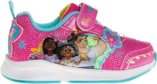 Vista 2 de Disney Zapatos Encanto para Niñas - Mirabel, Luisa, Isabela Zapatos deportivos iluminados sin cordones (niñoniña)