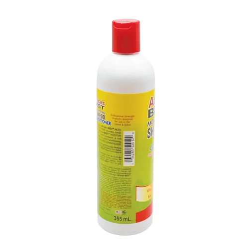 Vista 2 de Africa's Best Champú Hidratante Con Acondicionador, 12 Oz,Verde,1-108-12-1200