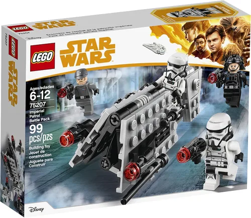 Vista 4 de LEGO Star Wars Imperial Patrol Battle Pack 75207 Kit de construcción (99 piezas)