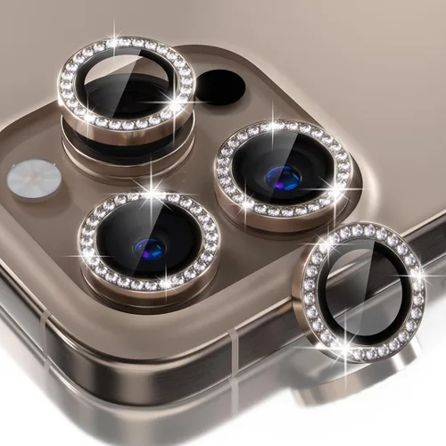 Vista 311 de Choiche Compatible para iPhone 16 Pro/iPhone 16 Pro Max Protector de Lente de Cámara, Vidrio Templado 9H Protector de Pantalla de Cubierta de Cámara