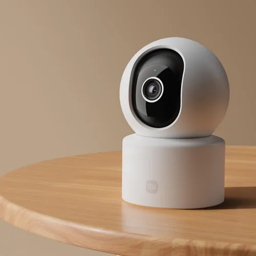 Vista 5 de XIAOMI Cámara inteligente C302, cámara de seguridad interior de 2K/3MP, escudo de lente física, detección de llanto humano/mascota/bebé, vista