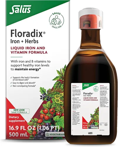 Vista 11 de Floradix Hierro y hierbas, suplemento de hierbas para hombres y mujeres