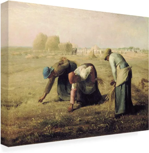 Vista 2 de Trademark Fine Art, Espigadoras 18x24 de Jean-Francois Millet, Múltiples