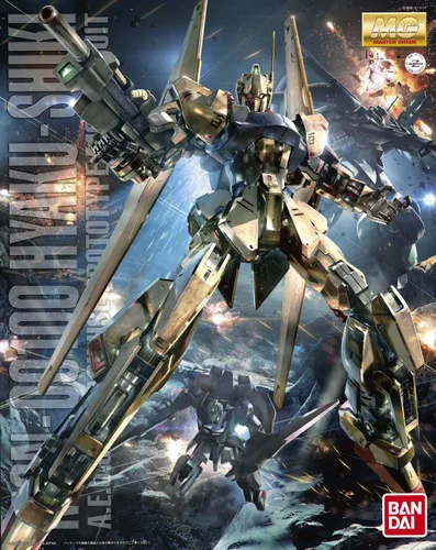 Vista 4 de Figura Bandai Hobby MG, Hyaku-Shiki de Zeta Gundam, escala 1/100, versión 2.0