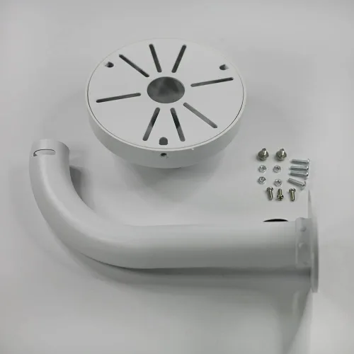 Vista 7 de Soporte de montaje para cámara de seguridad, soporte de pared universal para CCTV y cámaras IP, tipo J (12.5 pulgadas)
