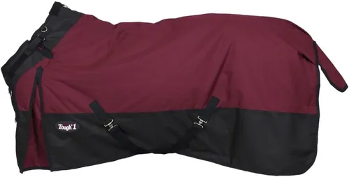 Vista 8 de Tough 1 1200D Snuggit Turnout 300g 205.7 cm Púrpura
