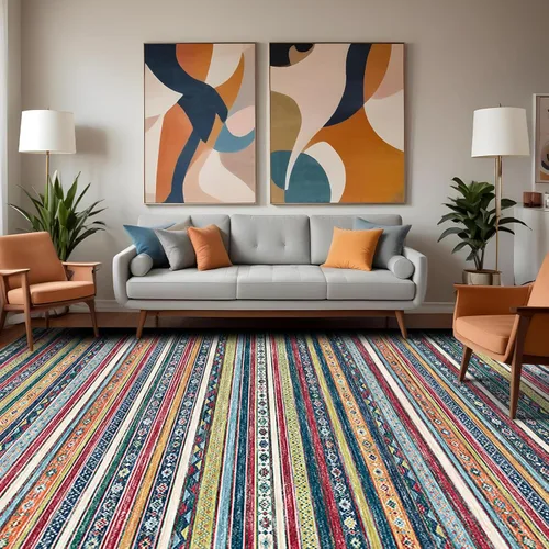 Vista 43 de Alfombra lavable de cocina de 2 x 6: antideslizante oriental interior alfombra pasillo Soft Easy Clean Thin Floor Throw Carpet for Bedroom