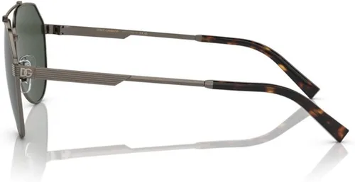 Vista 3 de Dolce & Gabbana Gafas de sol DG 2288 13359A Bronce Verde Oscuro Polar, Varios