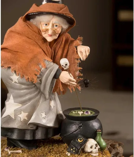 Vista 3 de Bethany Lowe Diseños - Star Luna Witch - TD2217