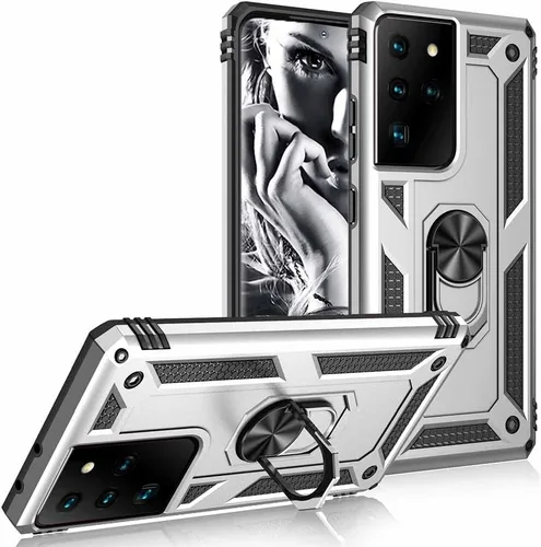 Vista 12 de Funda para Samsung Galaxy S20 [grado militar] [a prueba de polvo] [a prueba de golpes] cubierta de teléfono con soporte de soporte magnético de 360
