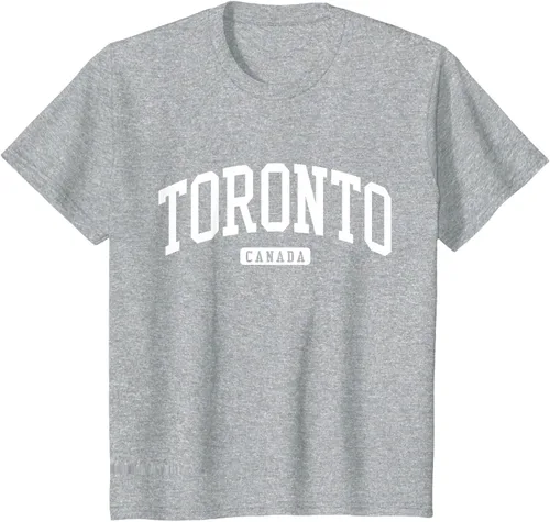 Vista 36 de Camiseta estilo universitario de Toronto Canada, Negro