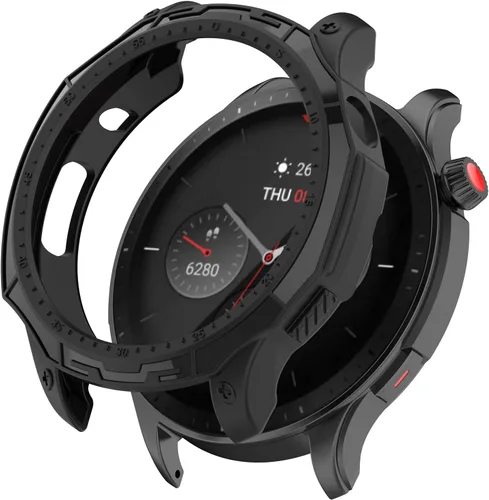 Vista 5 de TenCloud GTR 4 - Fundas de reloj compatibles con Amazfit GTR 4, protector resistente a los arañazos y resistente a los arañazos para Amazfit GTR 4